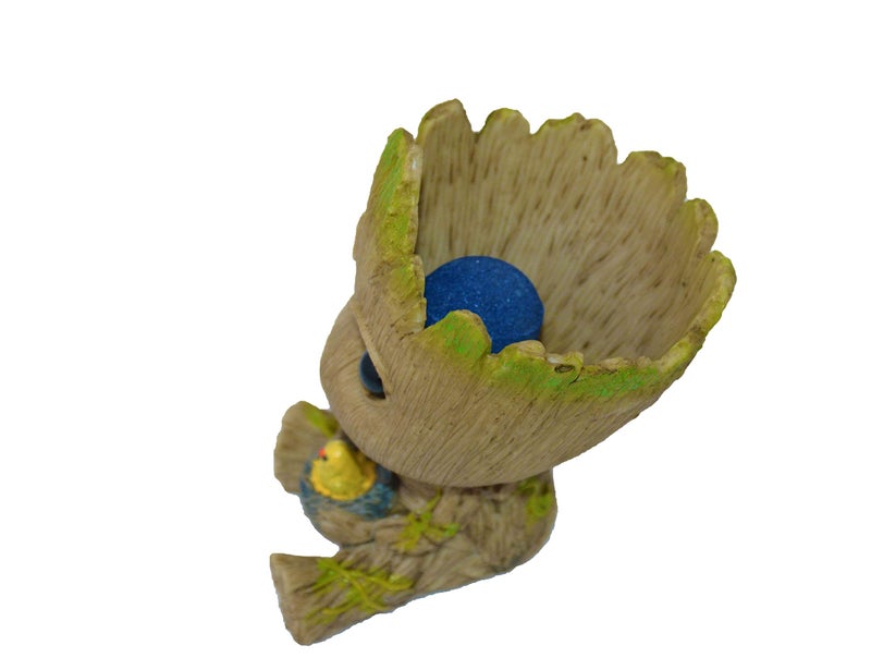 TEEMO Aquarium Groot Air Bubbler Decorations, Air Bubbler Decorations for Fish Tank.(Large Size 3.75'x5.7'x3.5') - Image 3